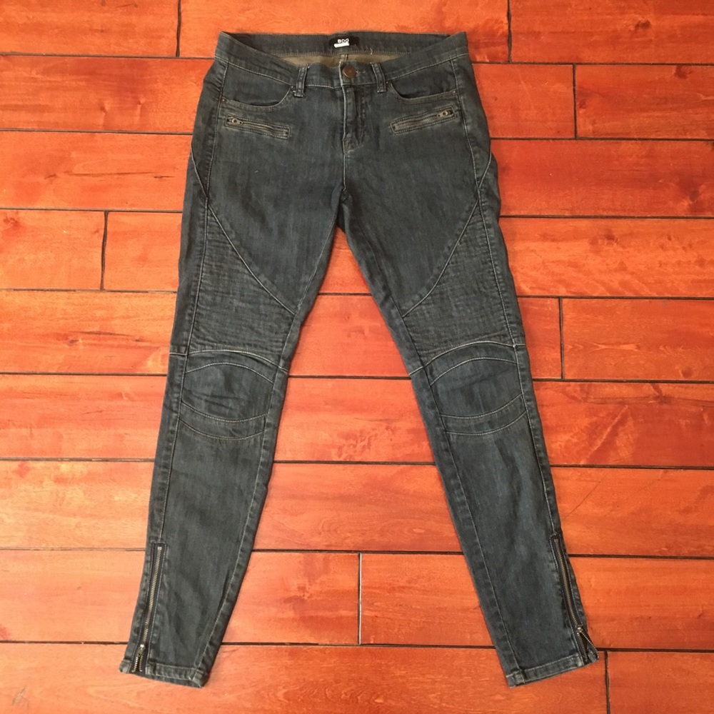 BDG Moto Detailed Jeans